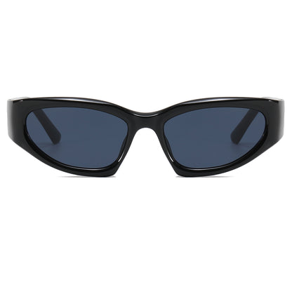 Retro Y2K Oval Outdoor Cycling Sporty Sunglasses