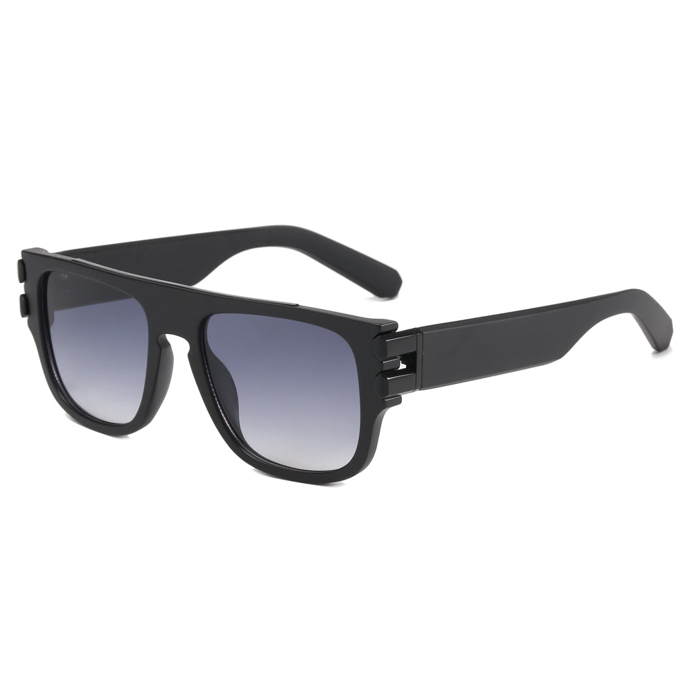 Oversized luxury Flat Top Square Shades Sunglasses