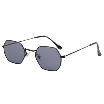 Polygon Shades Metal Frame Sunglasses