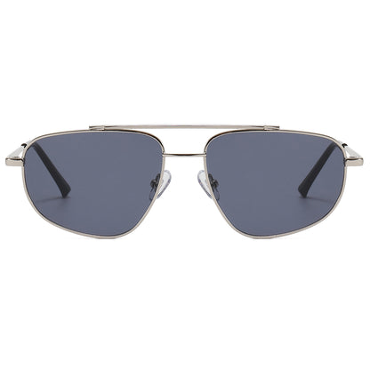 Metal Frame Gradient Shades Sunglasses