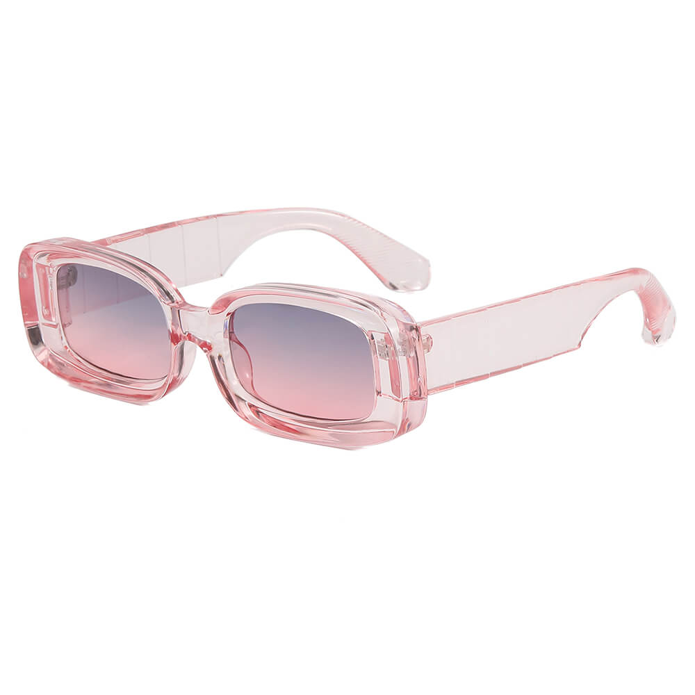 Thick Frame Rectangular Sunglasses