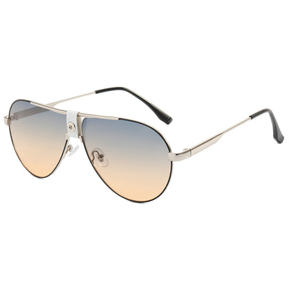 Square Metal Frame Outdoor Sunglasses