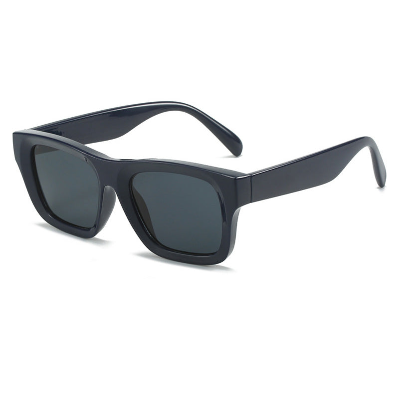 Rectangle Cat Eye Thick Frame sun glasses