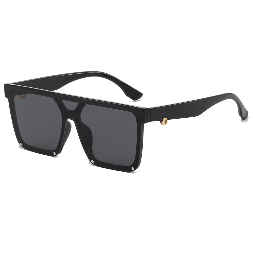 Square Oversized Flat Top Sunglasses