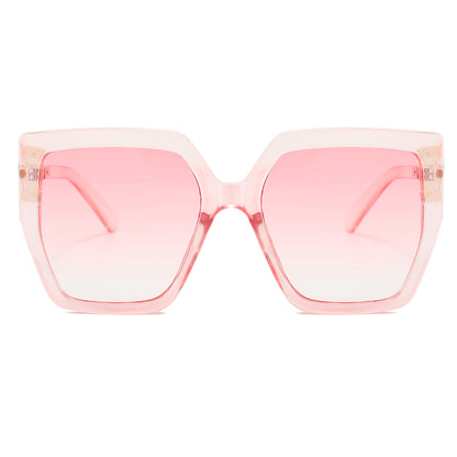 Square Oversized Gradient Shades Sunglasses