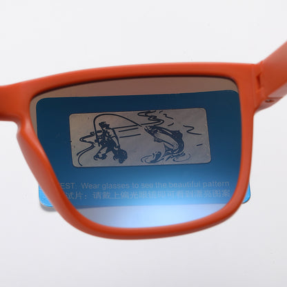 Vintage Square Chic Shield Mirrored Polarized Sporty Sunglasses