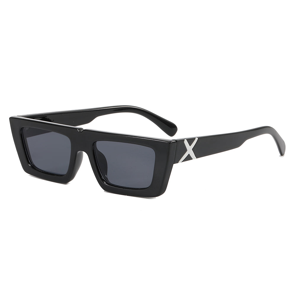 Fashion Flat Top Rectangle Sunglasses