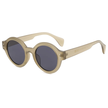 Retro Women Round Tinted Sunglasses