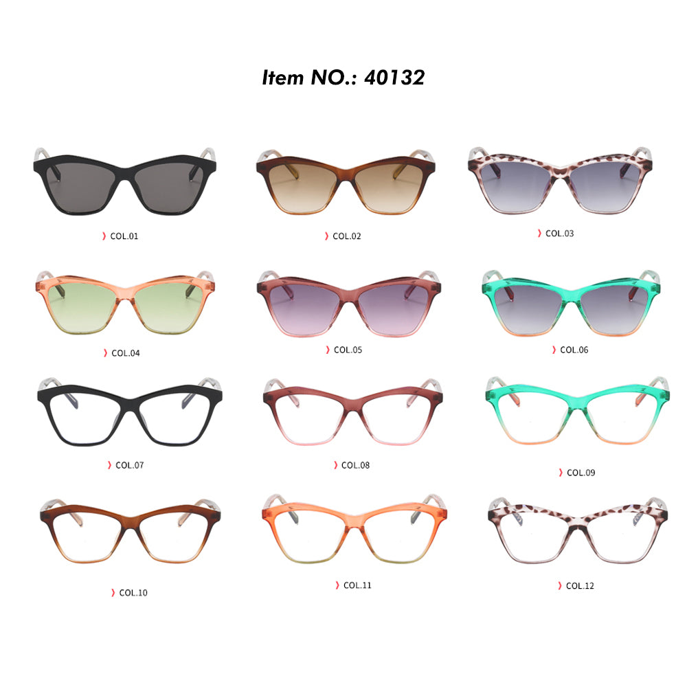Cat Eye Women Irregular Sunglasses