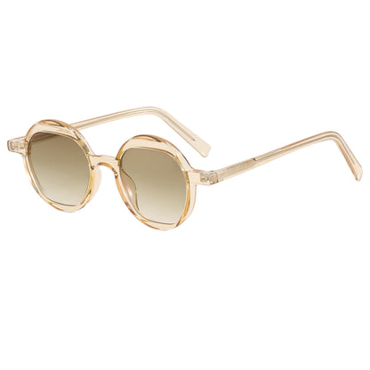 Retro Vintage Round Tinted Sunglasses