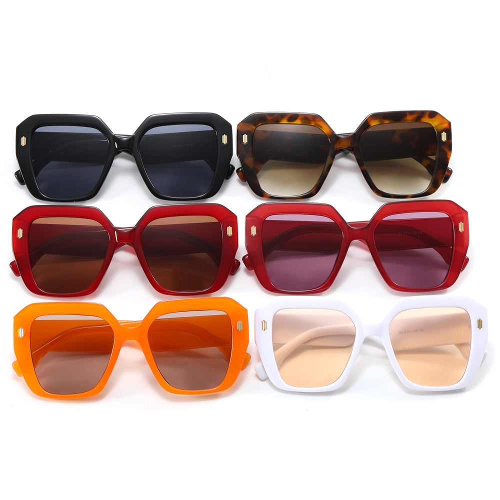 Fashion Big Frame Sun glasses Square Oversized Shades Sunglasses