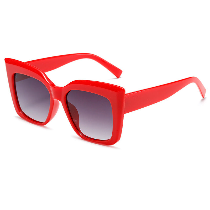 Retro Cat Eye Square Women UV400 Protection Sunglasses