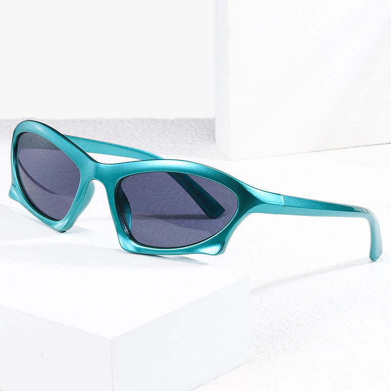 Small Rectangle Cat Eye Sunglasses