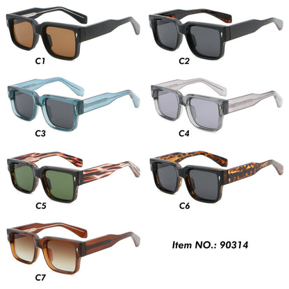Chunky Frame Square Shades Sunglasses