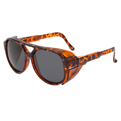 UV400 Protection Round Flat Top Sun glasses