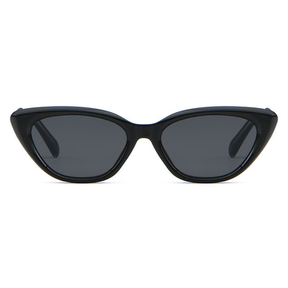 Cat Eye Women Triangle Reinforced Wire-Core Temples Sunglasses