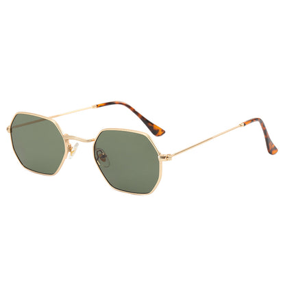 Polygon Shades Metal Frame Sunglasses