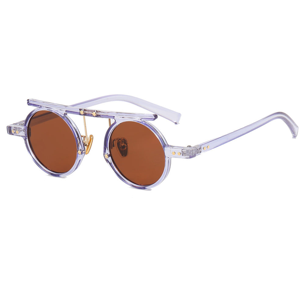 Fashion Round Steampunk Sunglasses