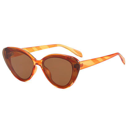 Cat Eye Women Small Triangle Sunglasses