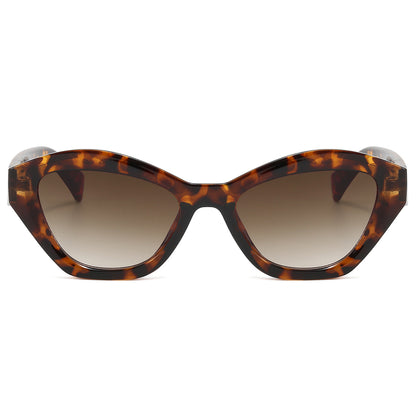 Cat Eye Women Irregular Polygonal Sunglasses