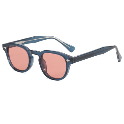 Retro Vintage Unisex Round Outdoor Sunglasses