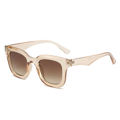 Vintage Women Square Cateye Sunglasses