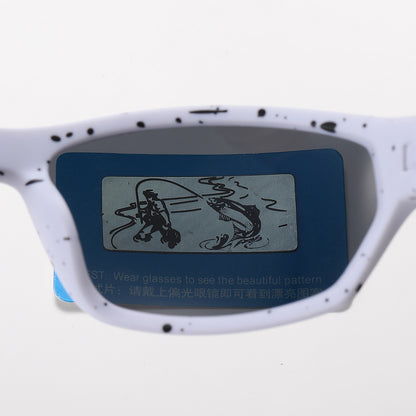 Rectangle Shape Outdoor Sports Cycling Running Polarized Sunglasses
