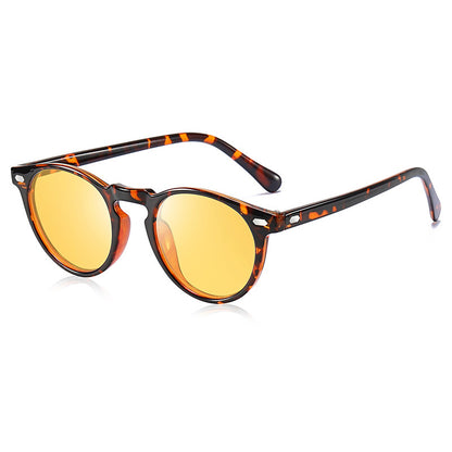 Retro Vintage Round Polarized Sunglasses