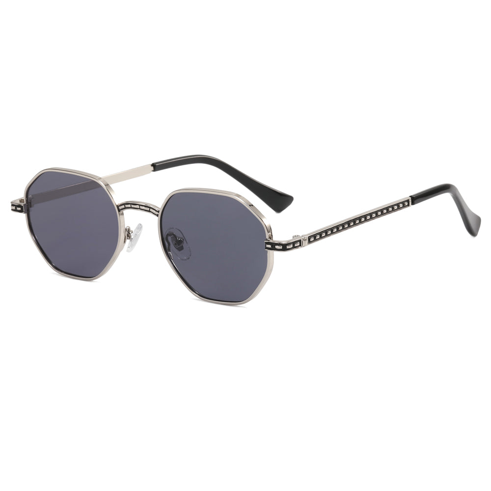 Polygon Metal Sunglasses