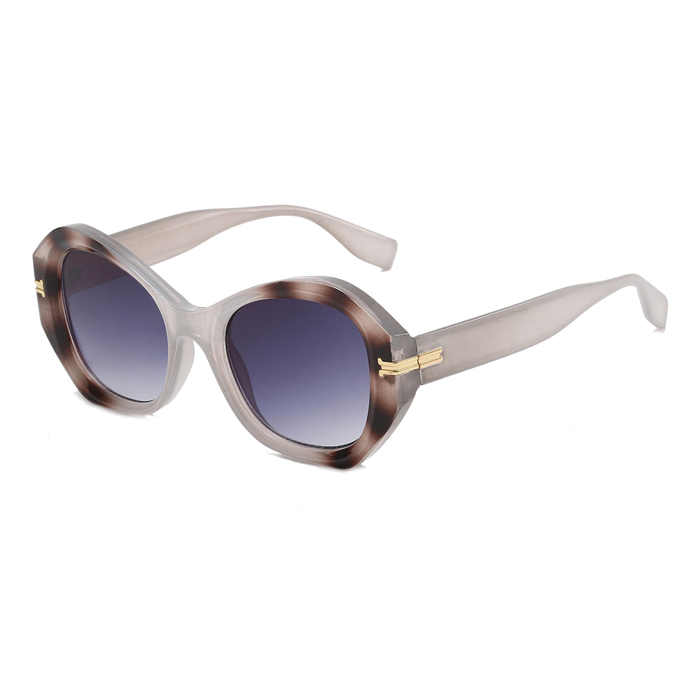Irregular Gradient Cat Eye Shades Sunglasses