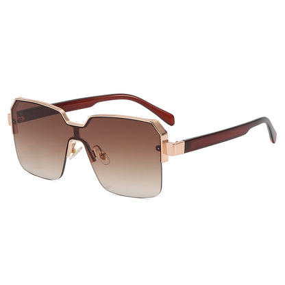 Square Metal Frame Men Sunglasses