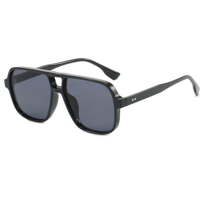 Y2K Retro Flat Top Shades Sunglasses