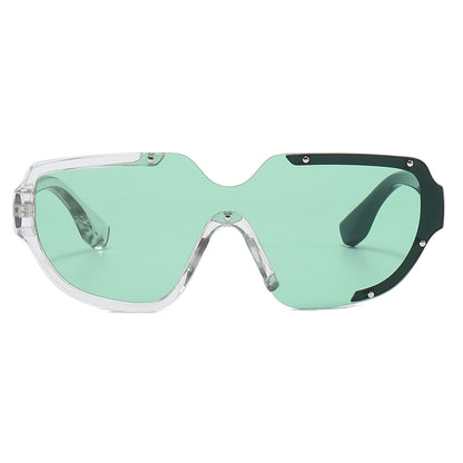 One Piece Lens Men Women UV400 Shades Sunglasses