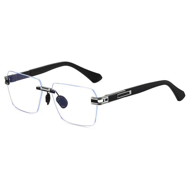 Men's Gradient Rimless Sunglasses