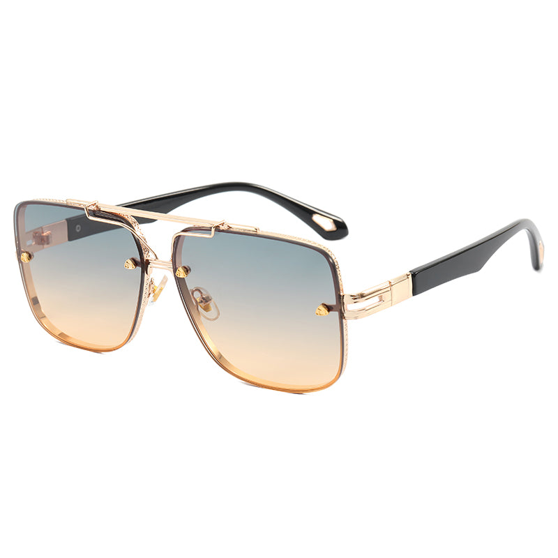 Metal Frame Men Shades Sunglasses