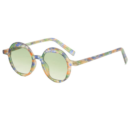 Retro Vintage Round Tinted Sunglasses
