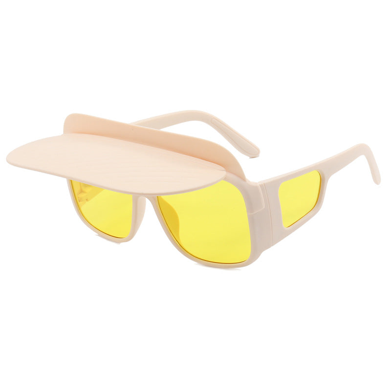 Flip-up Visor Shades Sunglasses