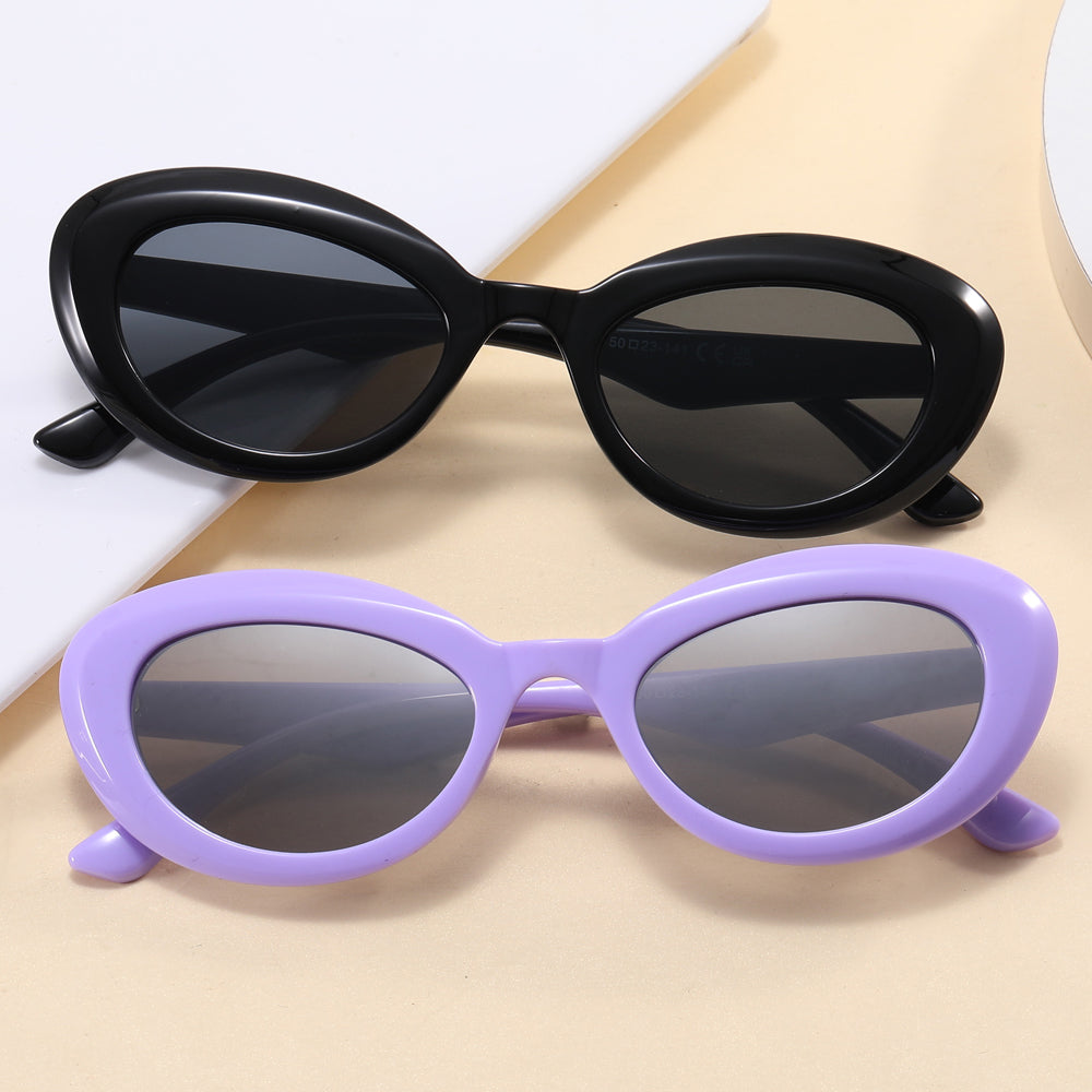 Retro Goggles Triangle Cat Eye Sunglasses