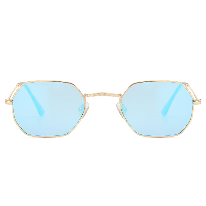 Polygon Shades Metal Frame Sunglasses