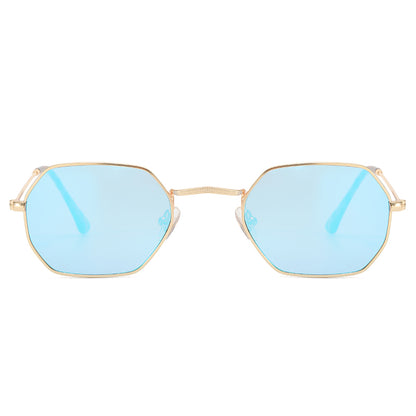 Polygon Shades Metal Frame Sunglasses