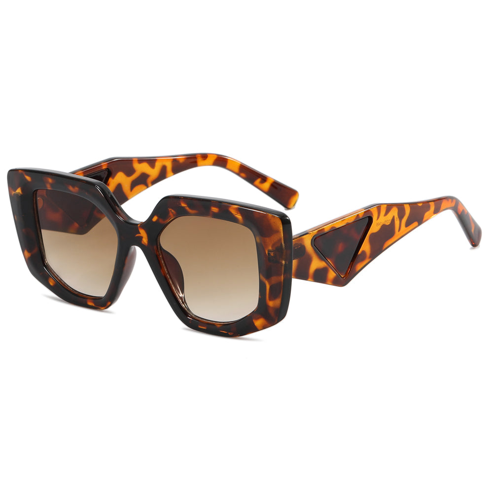 Square Thick Oversized Cat Eye Shades Sunglasses