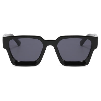 Vintage Black Chunky Square Sunglasses