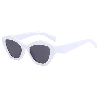 Cat Eye Women Irregular Polygonal Sunglasses
