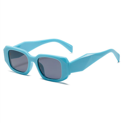 Rectangle Wide-legged UV Protection Trendy shades Sunglasses