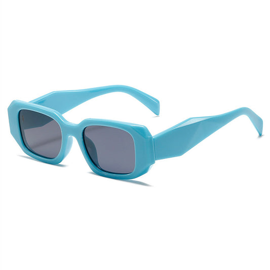 Rectangle Wide-legged UV Protection Trendy shades Sunglasses