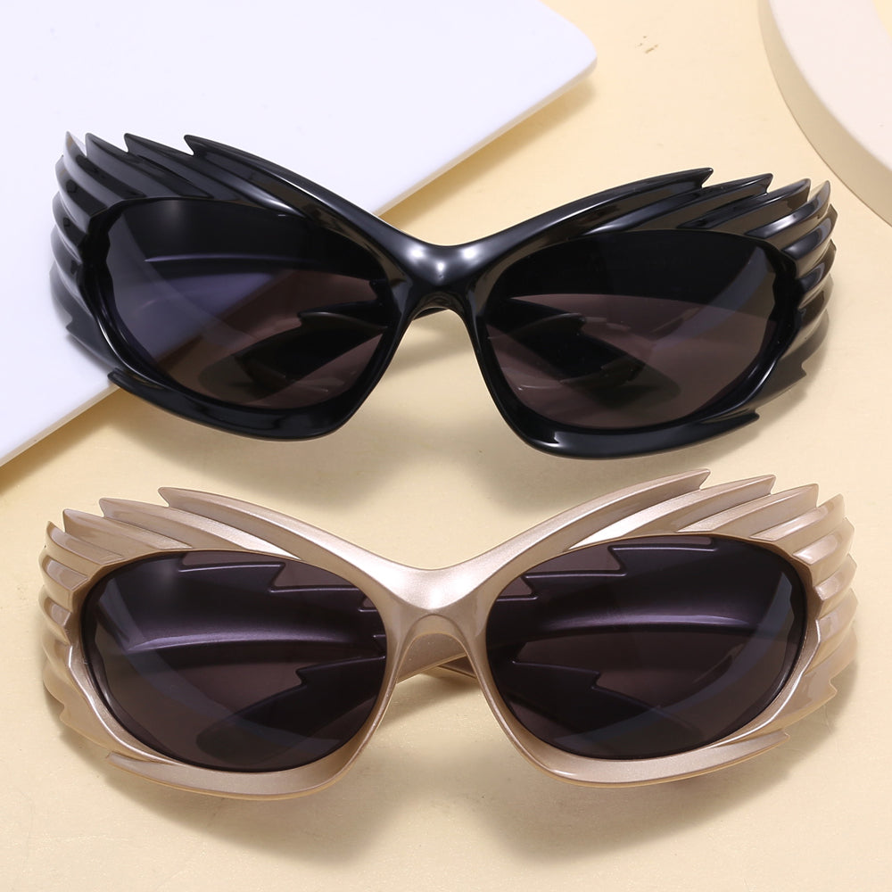 Spike Rectangle Sunglasses