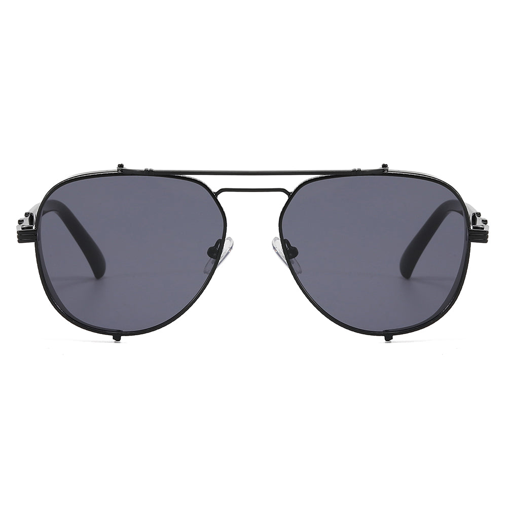 Men Metal Shades Sunglasses