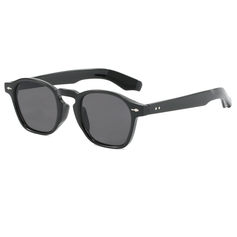 Trendy Classic Round Tinted Vacation Beach Sunglasses