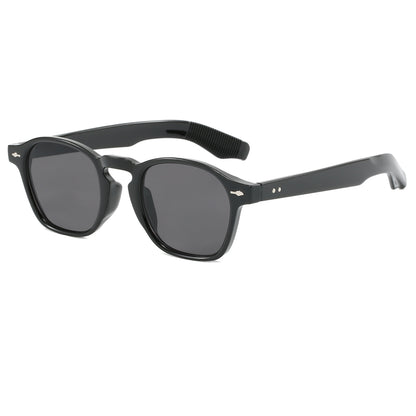 Trendy Classic Round Tinted Vacation Beach Sunglasses