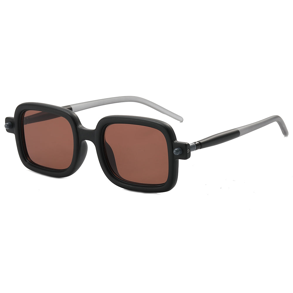 Plastic Retro Vintage Rectangle Sunglasses